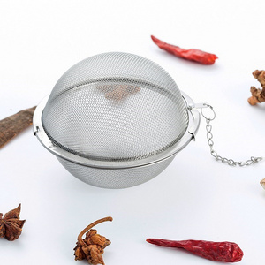 Ball Shape Tea Accessories 18/8 stainless steel metal mesh tea infuser