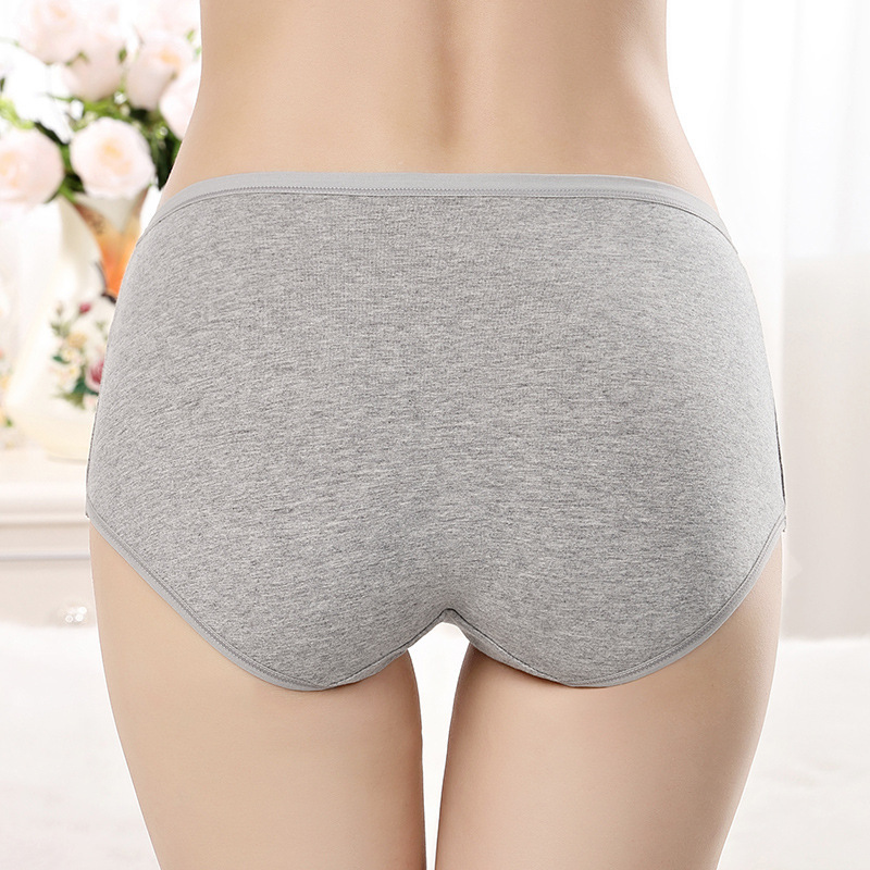 M-3XL Cotton Comfortable Panties Soft cotton mature ladies panty women undergarments ladies cotton underwear women