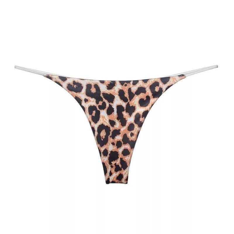 Plus size S-XL thong g-string Print Low Rise Ladies G String Panties Bikini Sexy Thong G-string for Women