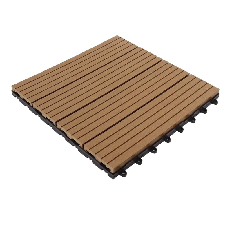 Hi-tech and Eco-friendly WPC deck tiles patio WPC decking tiles