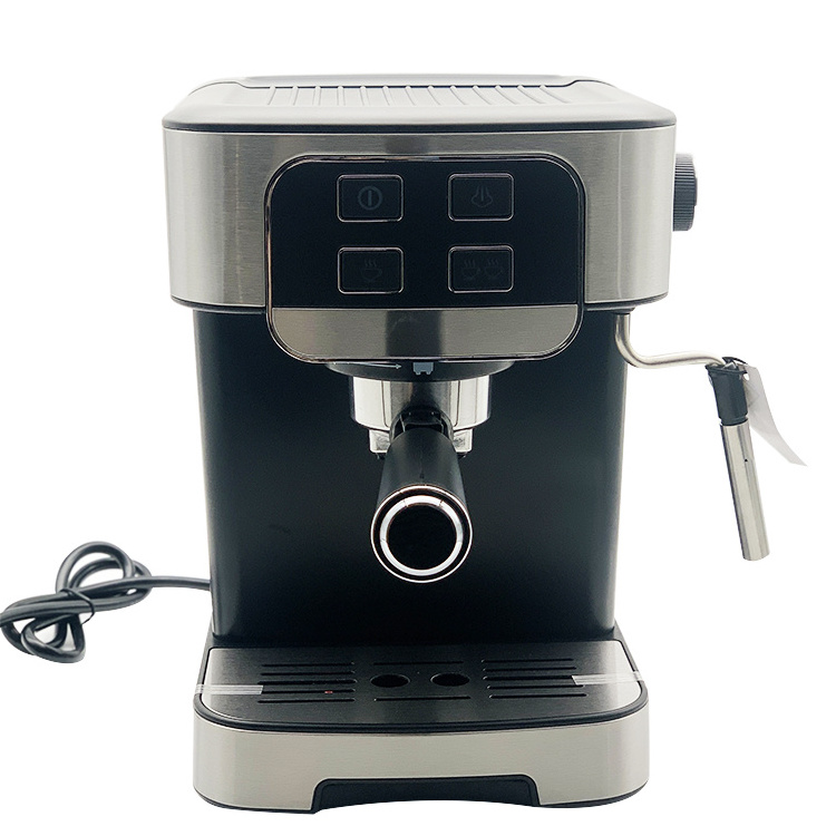 1.8L Coffee Maker Coffee Equipment with Milk Frother Cafetera Cappuccino for Home