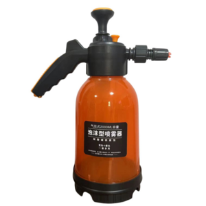 Factory Car Pressure Washer 2L Orange Manual Snow Foam Pump Sprayer