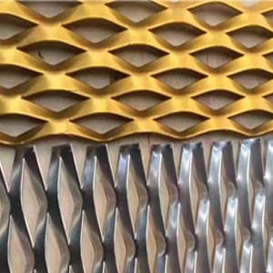 Anping China decorative expandedAuto Front Aluminum Black Diamond Expanded Metal Wire Mesh  metal aluminum mesh grill  for car