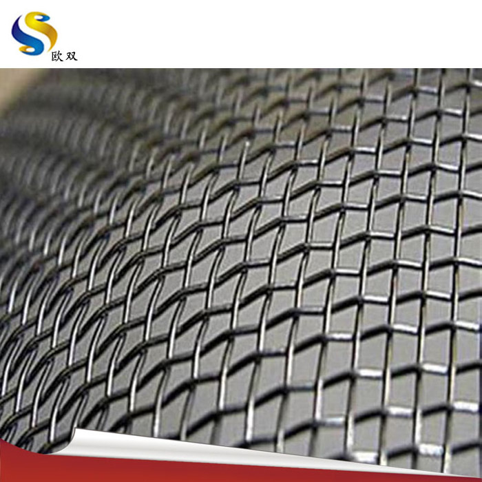 SS stainless steel galvanized  crimped wire mesh screen