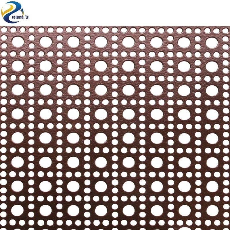 Sound insulation micro perforated iron soft steel metal plate