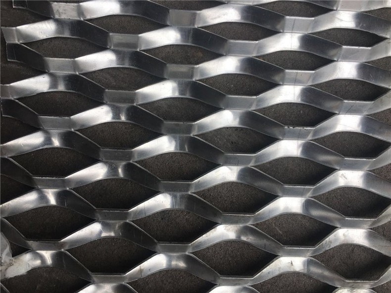 Anping China decorative expandedAuto Front Aluminum Black Diamond Expanded Metal Wire Mesh  metal aluminum mesh grill  for car