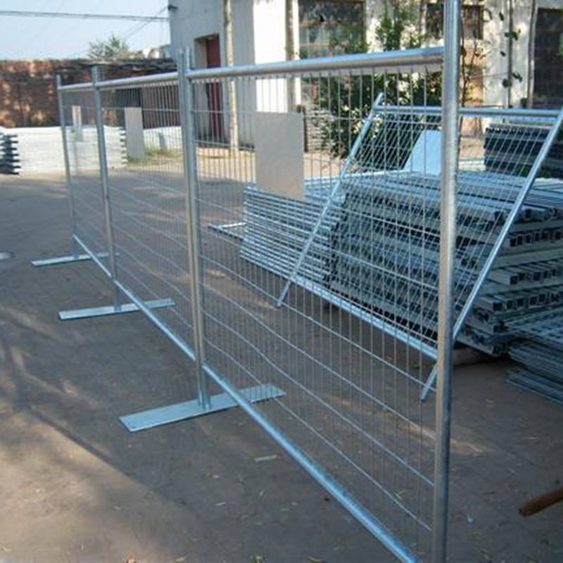 Custom australia hot dipped galvanized Canada Construction temporary fence removable temporary chain link fence