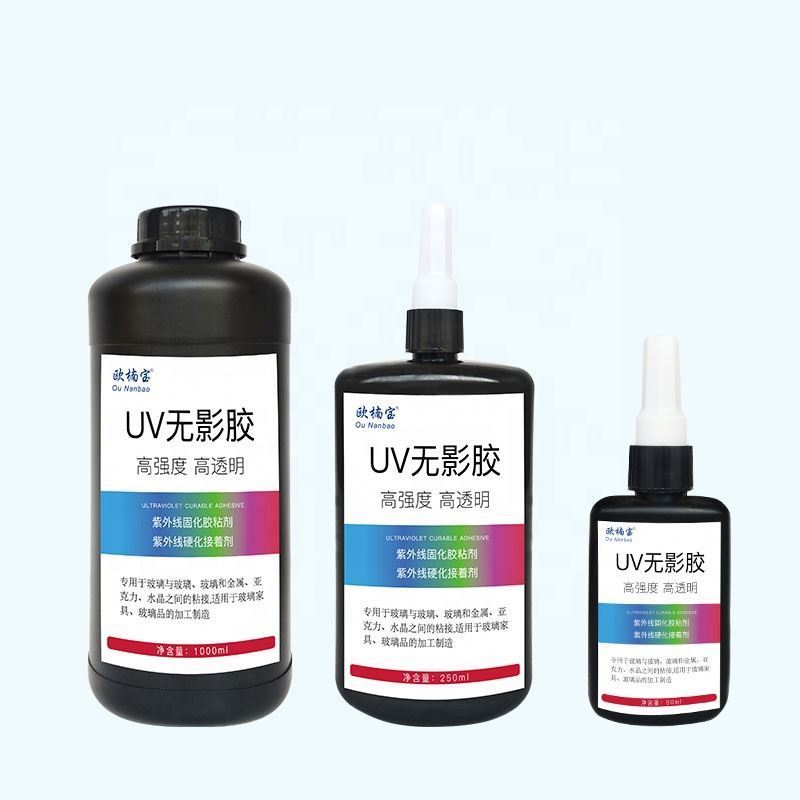 2022 Osbang 100 grams UV Shadow less Adhesive for Glass plastic acrylic adhesive UV glass repair glue