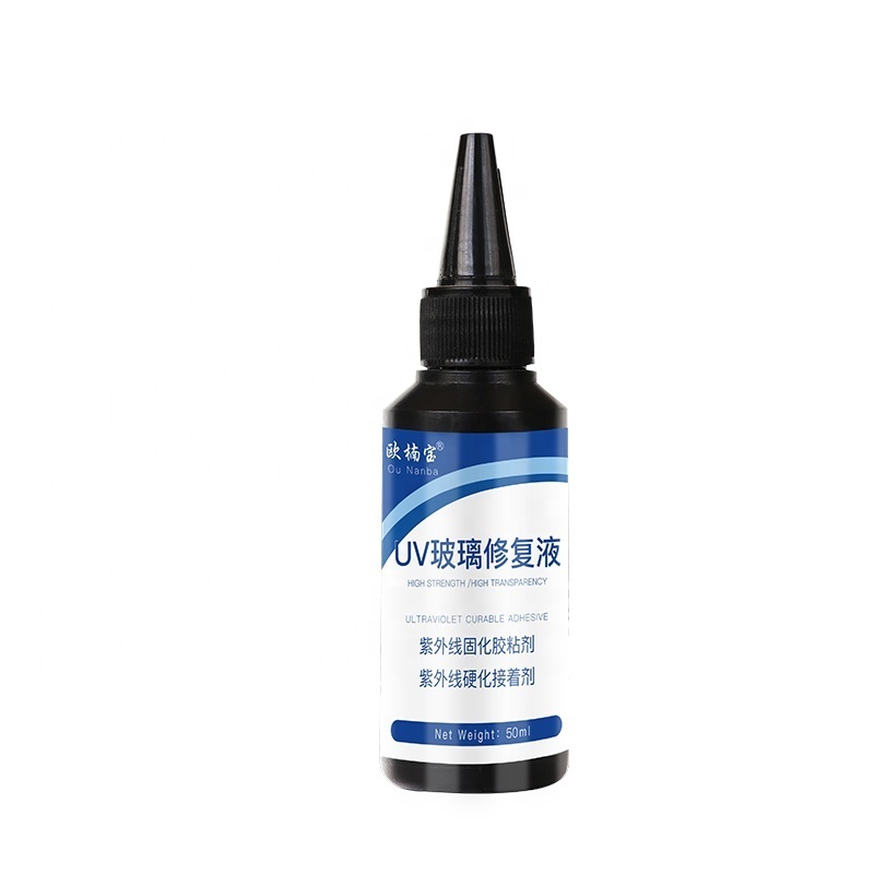 Windshield Crack Repair UV Resin for Car Windshield Repair Liquid UV Glue wholesale 50g Construction with quick curing speed