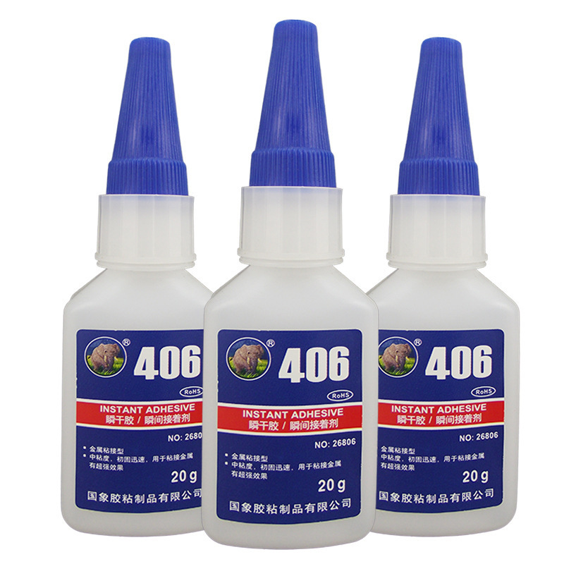 401 plastic,rubber, metal bonding 20g Super Glue,  Instant Cyanoacrylate Adhesive