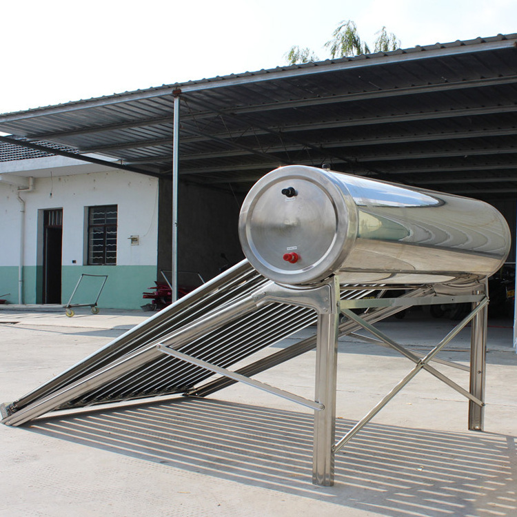 Roof Top Solar Stock Tank Water Heaters Stainless Steel Water Solar Heater