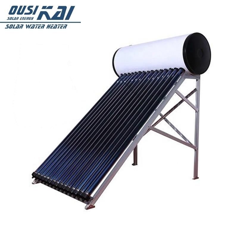 200 liter  solar water heater sunshine solar water heater evacuated water tubes solar stock tank heater