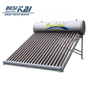 200 liter  solar water heater sunshine solar water heater evacuated water tubes solar stock tank heater