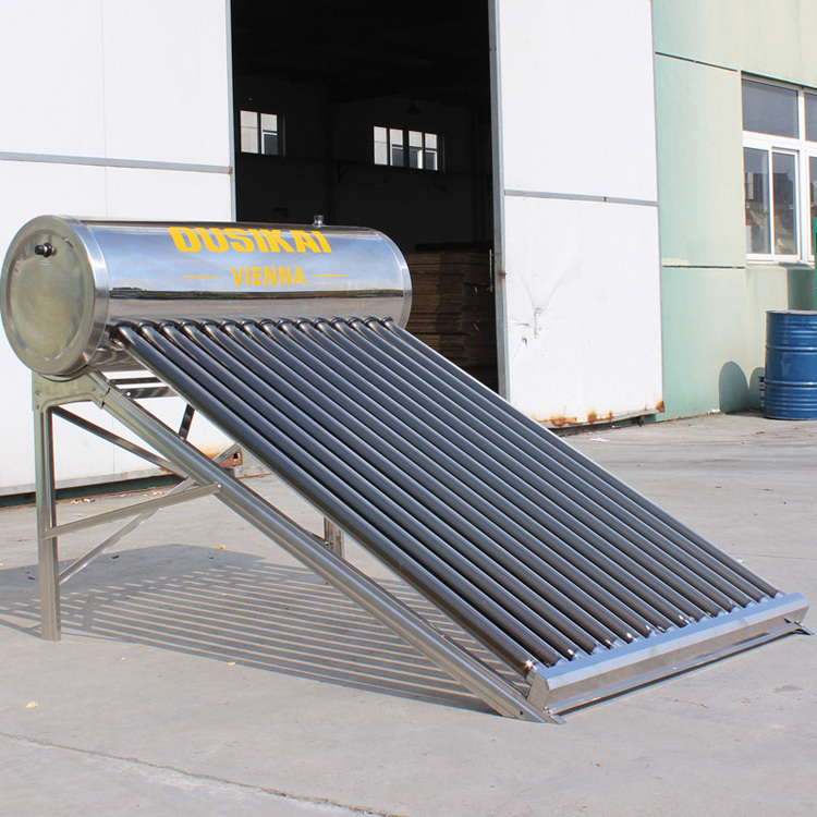 Roof Top Solar Stock Tank Water Heaters Stainless Steel Water Solar Heater