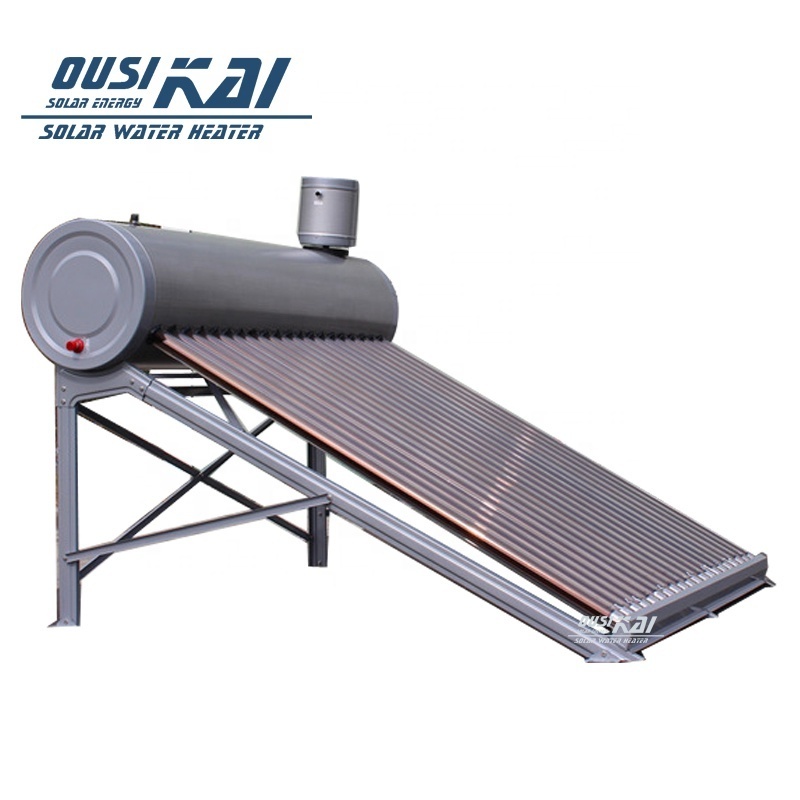 200 liter  solar water heater sunshine solar water heater evacuated water tubes solar stock tank heater