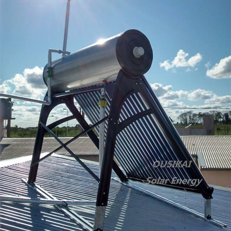 2018 Hot Sale Non-pressurized 200 Liters Solar Water Heater Price/Calentador De Agua Solar