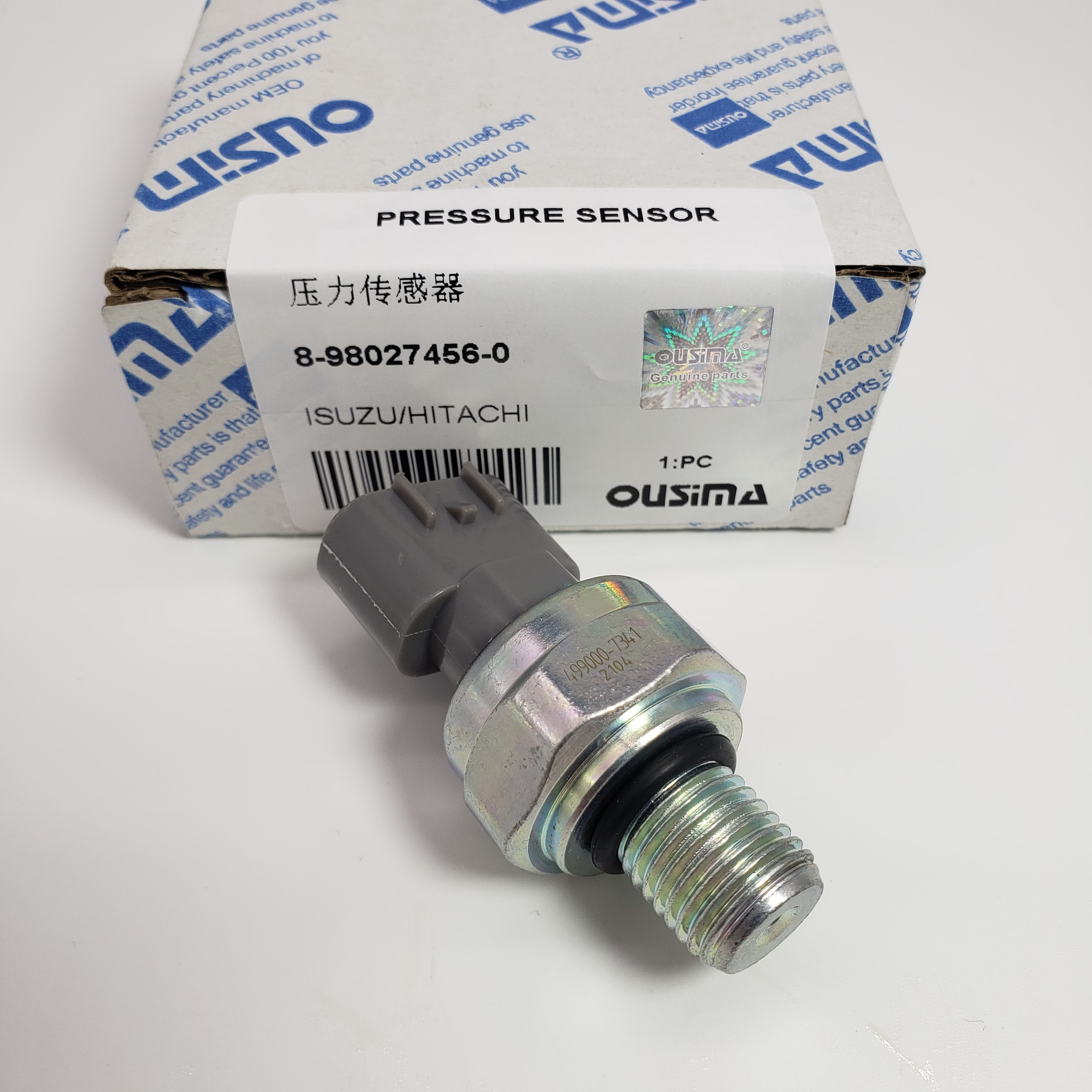 Machinery Part HITACHI  ISUZU 4HK1 6HK1 6WG1 4JJ1 Oil Pressure Sensor 8-98027456-0