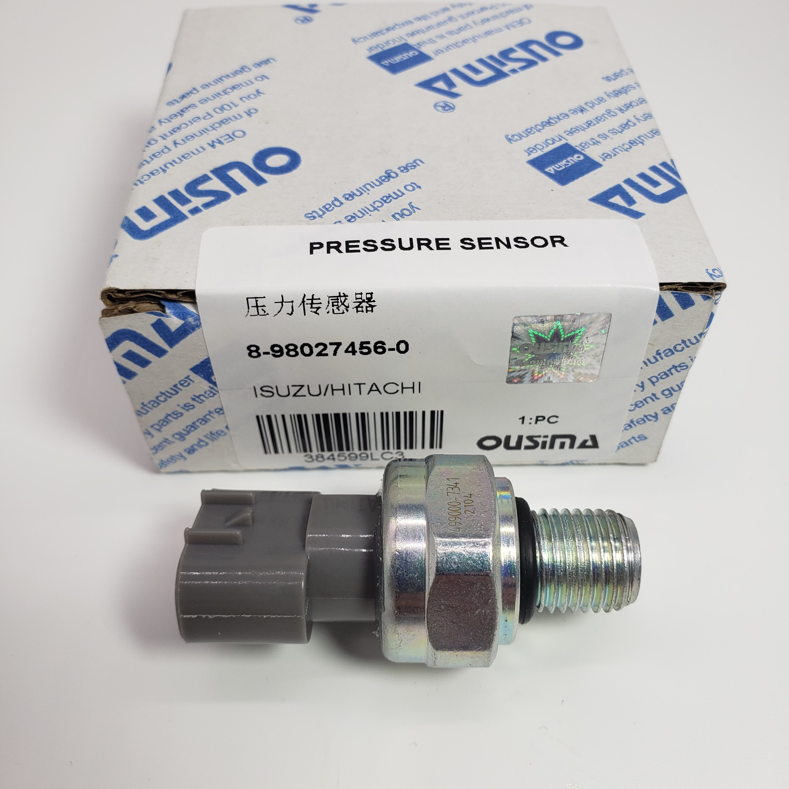 Machinery Part HITACHI  ISUZU 4HK1 6HK1 6WG1 4JJ1 Oil Pressure Sensor 8-98027456-0