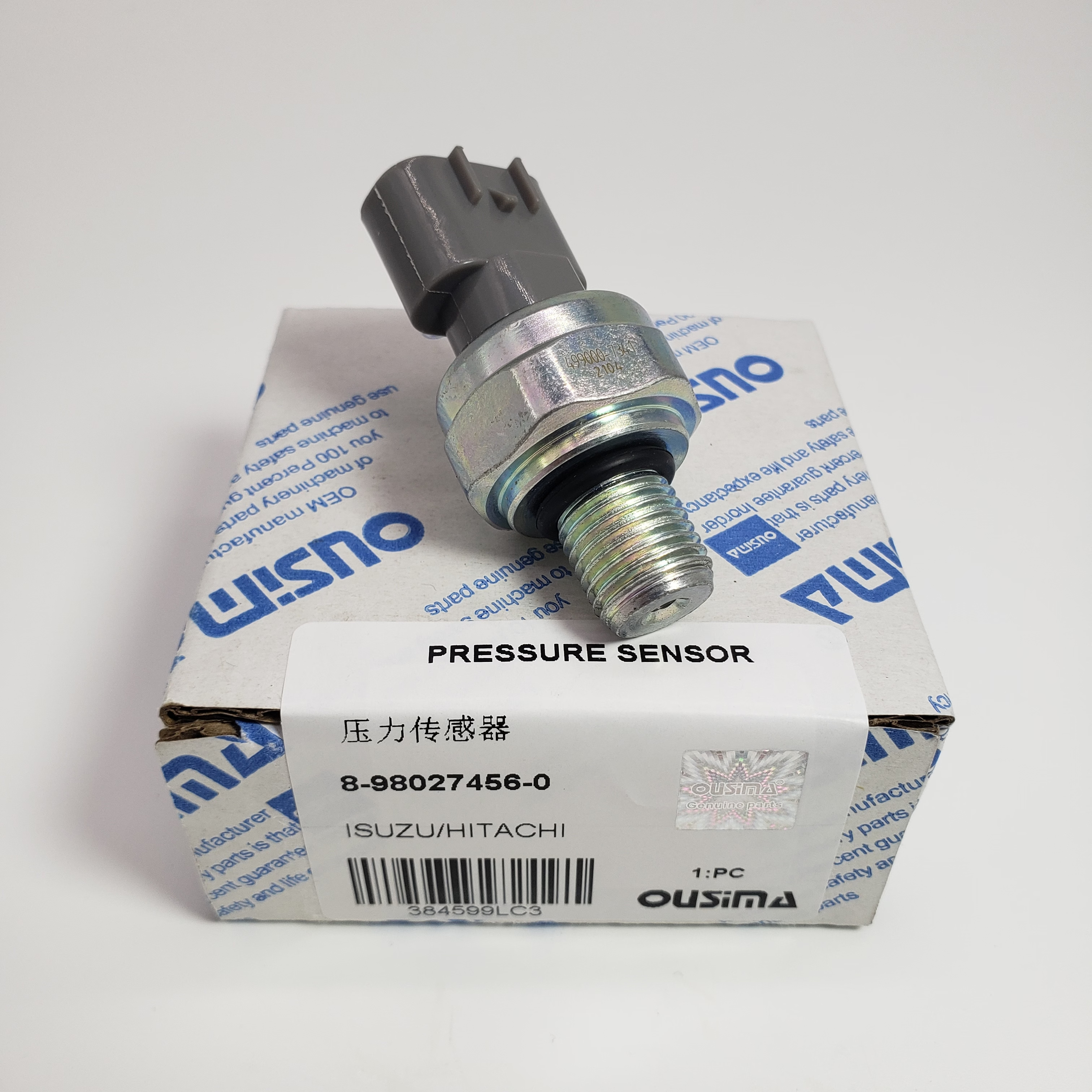 Machinery Part HITACHI  ISUZU 4HK1 6HK1 6WG1 4JJ1 Oil Pressure Sensor 8-98027456-0