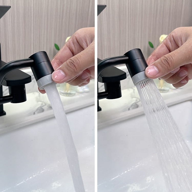 Rotatable Multifunctional Extension Faucet Aerator 1080 Degree Swivel Robotic Arm Water Filter Sink Water Tap Sink Fit Robinet