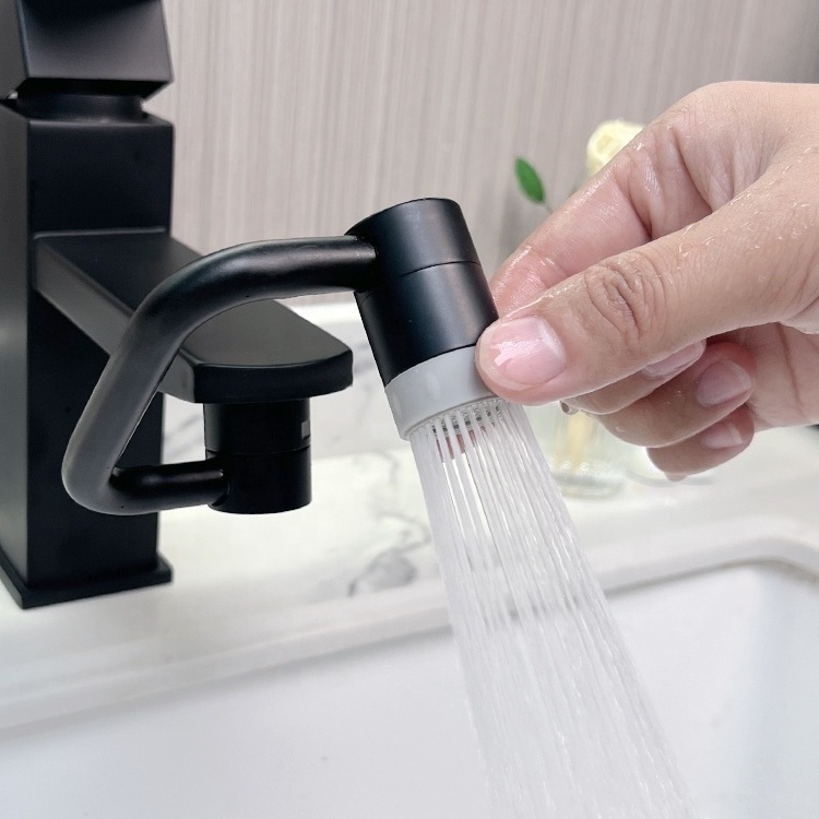 Rotatable Multifunctional Extension Faucet Aerator 1080 Degree Swivel Robotic Arm Water Filter Sink Water Tap Sink Fit Robinet