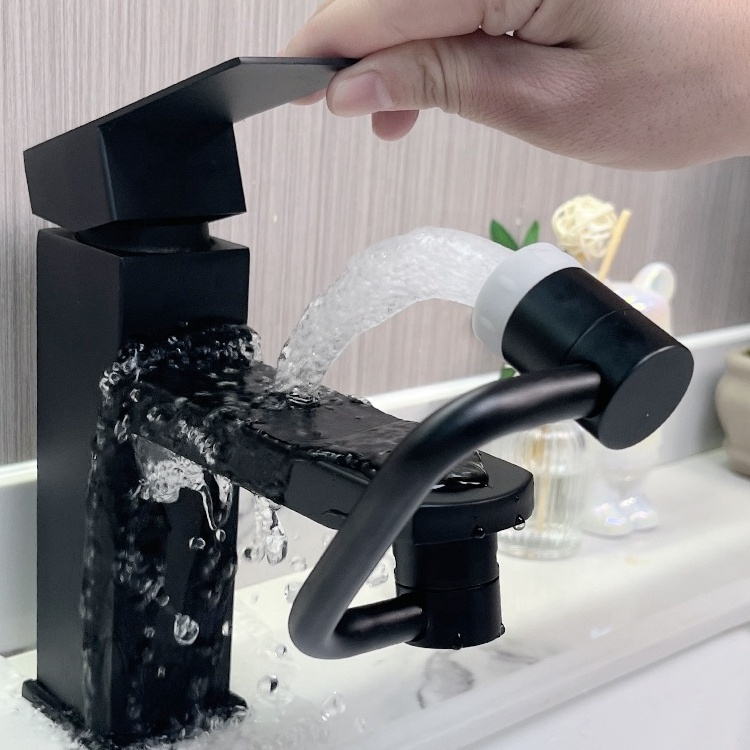 Hot Sell1080 Rotating Faucet Extender Universal Splash Filter Faucet Big Angle Rotating Robotic Arm Water Nozzle Faucet Extender