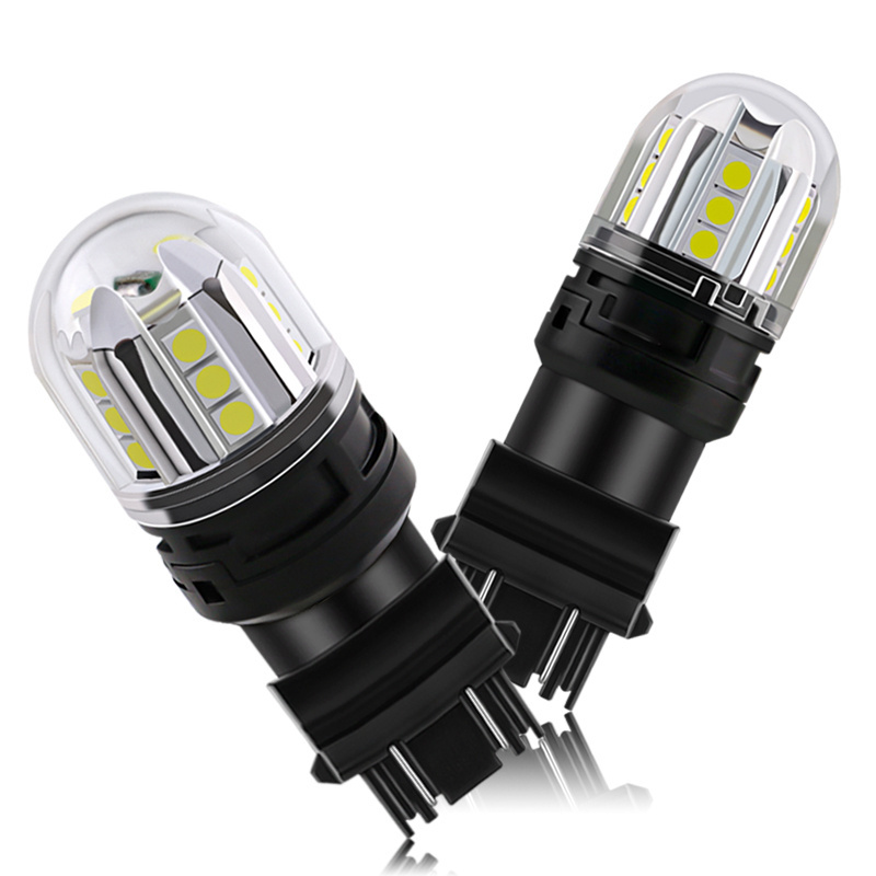 High Power 6W 900LM Car LED Light Bulbs 3030*21SMD AC 12-55V Super Bright Turn Signal/Tail/Backup/Brake Light Auto Lighting