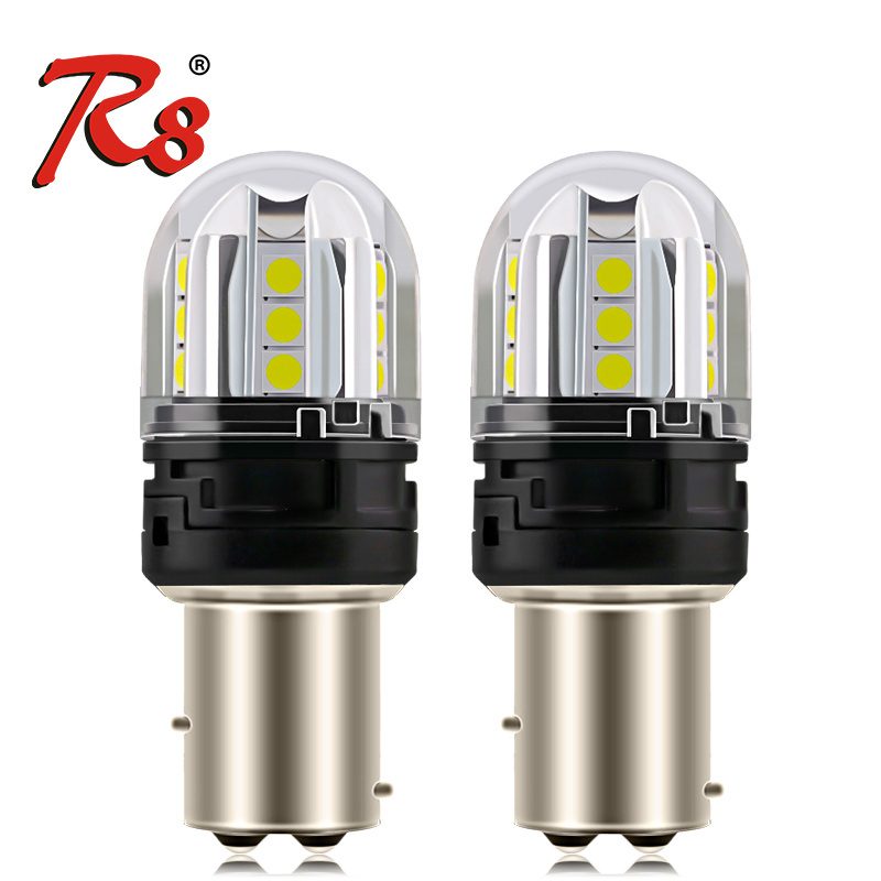 High Power 6W 900LM Car LED Light Bulbs 3030*21SMD AC 12-55V Super Bright Turn Signal/Tail/Backup/Brake Light Auto Lighting