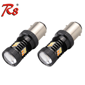 Wholesale 1157/BAY15D 7443 3157 LED Switchback 3030 16SMD Amber LED Turn Light White LED DRL Signal Light Auto Light Bulbs