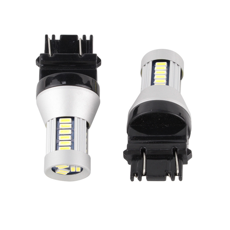 BRIEYES Strobe Flash Car LED Bulbs 1156 1157 3156 3157 7440 7443 T15 Strobe and Steady Bright Auto LED Light