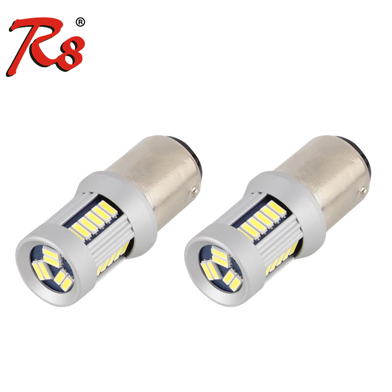 BRIEYES Strobe Flash Car LED Bulbs 1156 1157 3156 3157 7440 7443 T15 Strobe and Steady Bright Auto LED Light