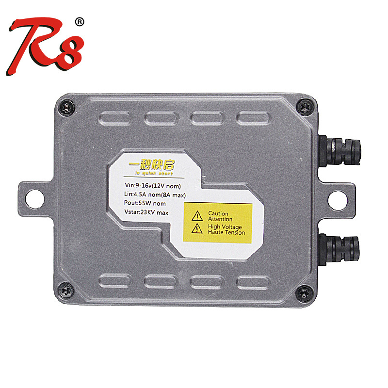 R8 55W Fast Bright HID Adjustable Ballast Quick Start Electronic Ballast Xenon AC xenon hid ballast