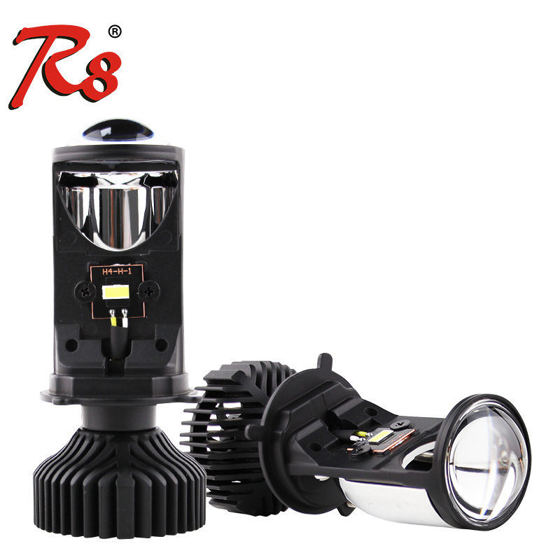 High Quality Y6D LED Projector Lens H4 for Car Headlight Bulb Waterproof IP65 6000k Hi Low Beam H4 LED Headlight Lamp