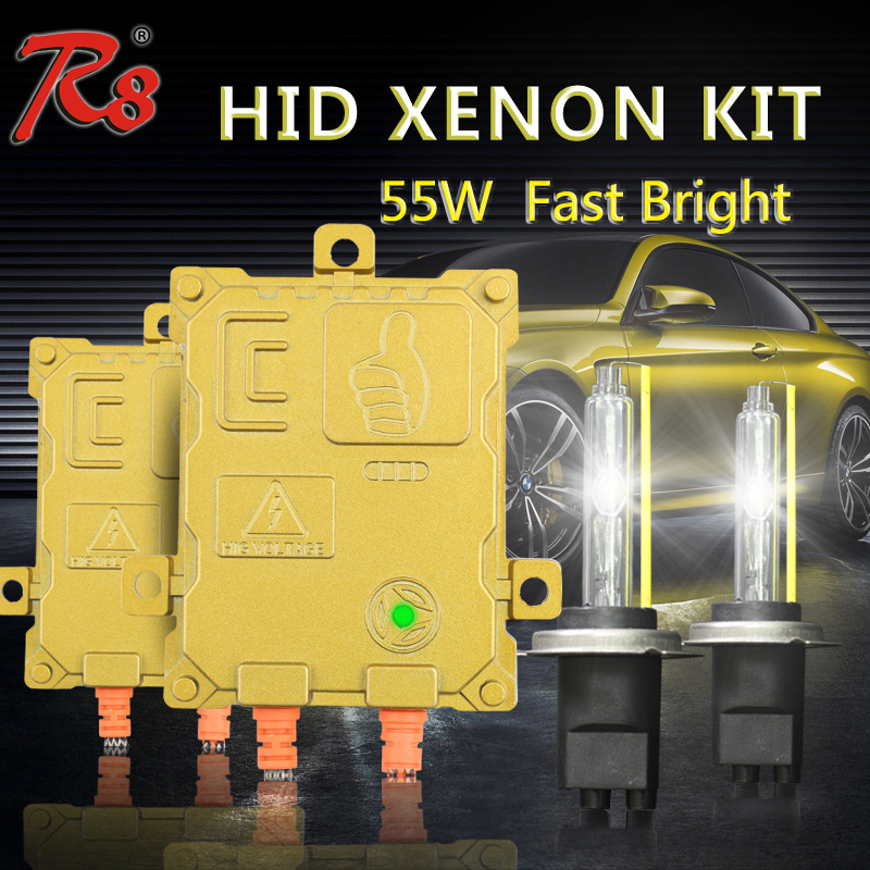 Car HID Xenon Kit TX6 55W Single Light H1 H3 H7 H11 9005 9006 Xenon HID Kits