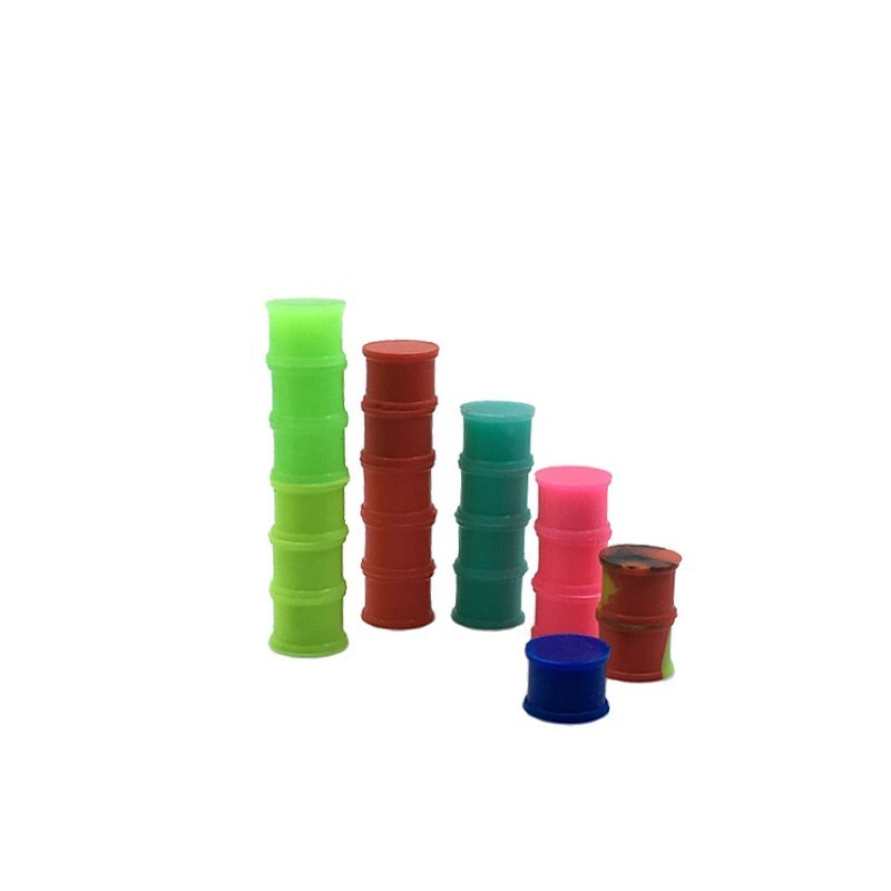 Colorful Solid Silicone Ear Flesh Tunnels Saddle Stretching Kit Ear Plugs Gauges Body Piercing Jewelry