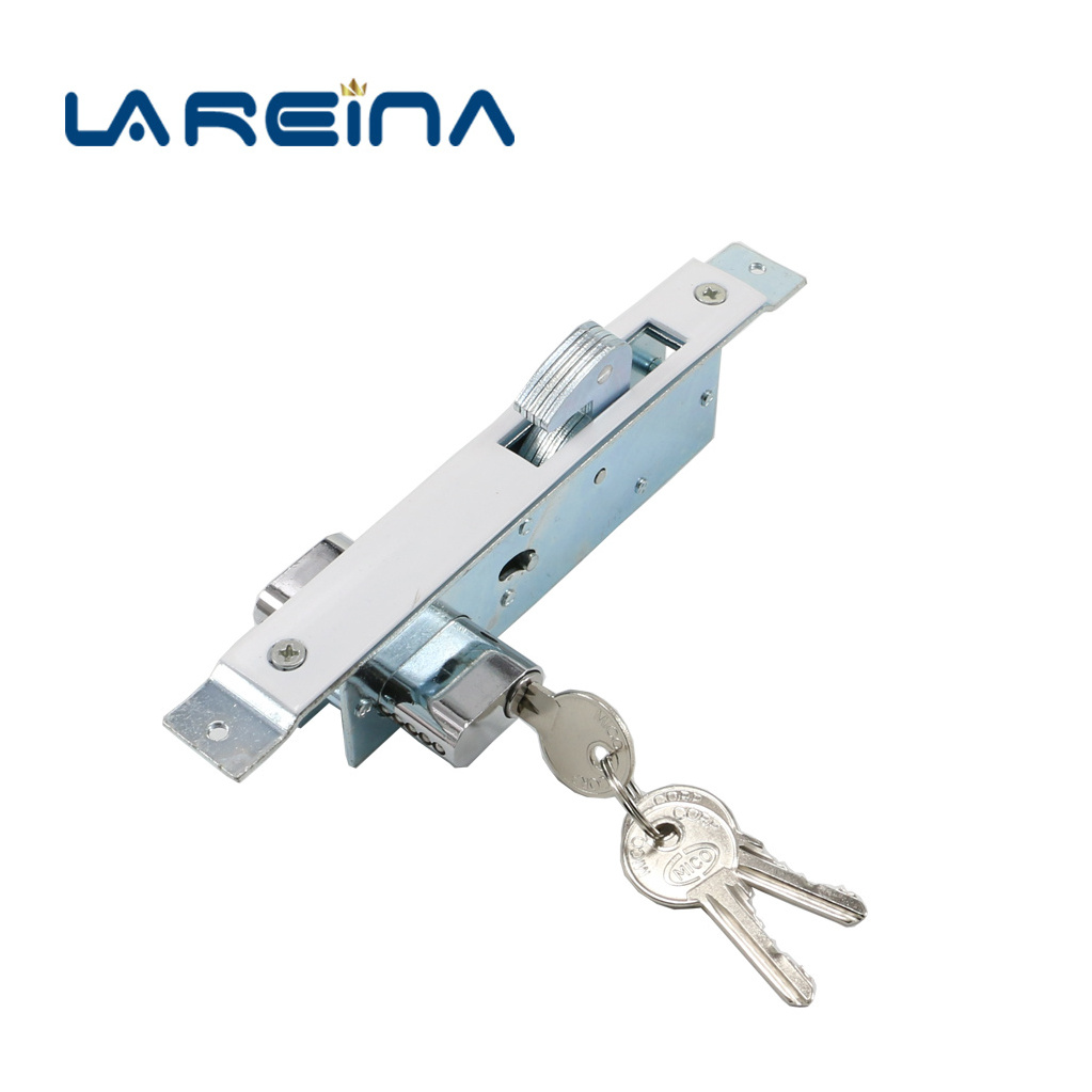 China Manufacturer Factory Iron Hook Lock Double Opening Profile Door Lock mortise Door Lock