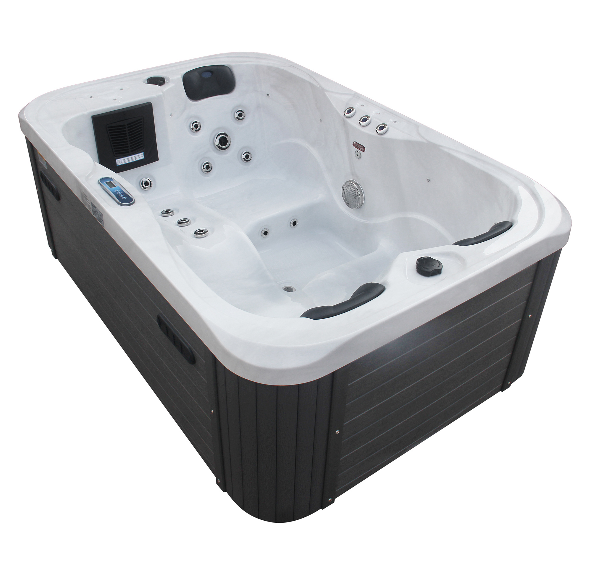 Beautiful hot tub massage 3 persons outdoor acrylic hot tub spa