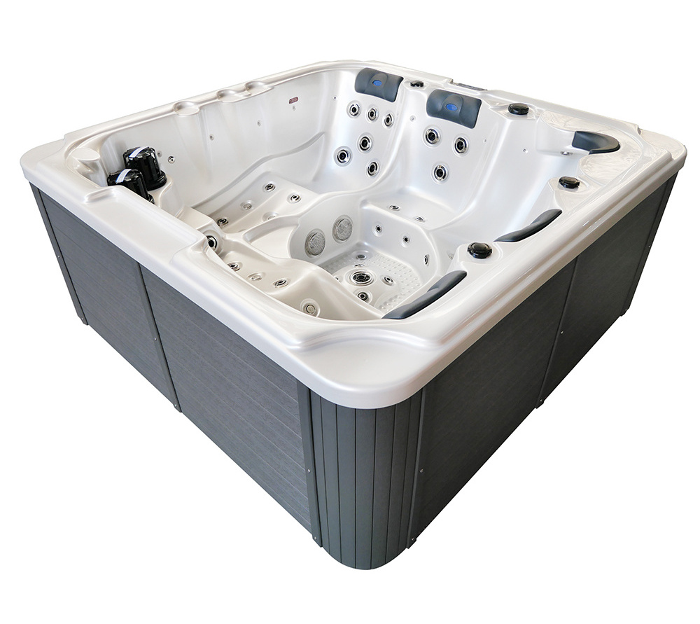 New design balboa control hot seller 5 person hot tub with whirl pool spa parts