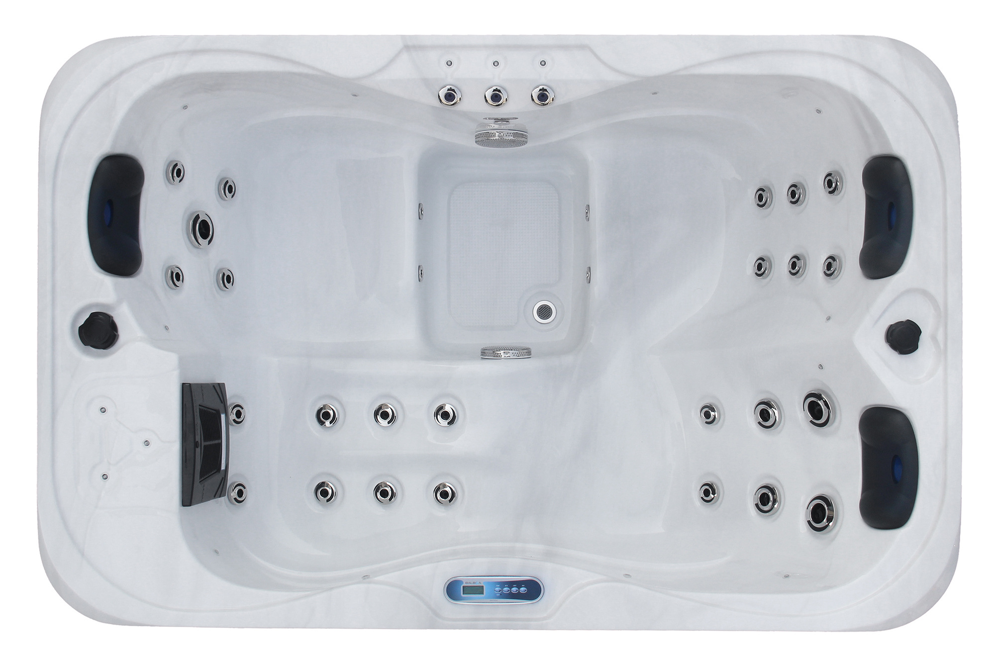 Beautiful hot tub massage 3 persons outdoor acrylic hot tub spa