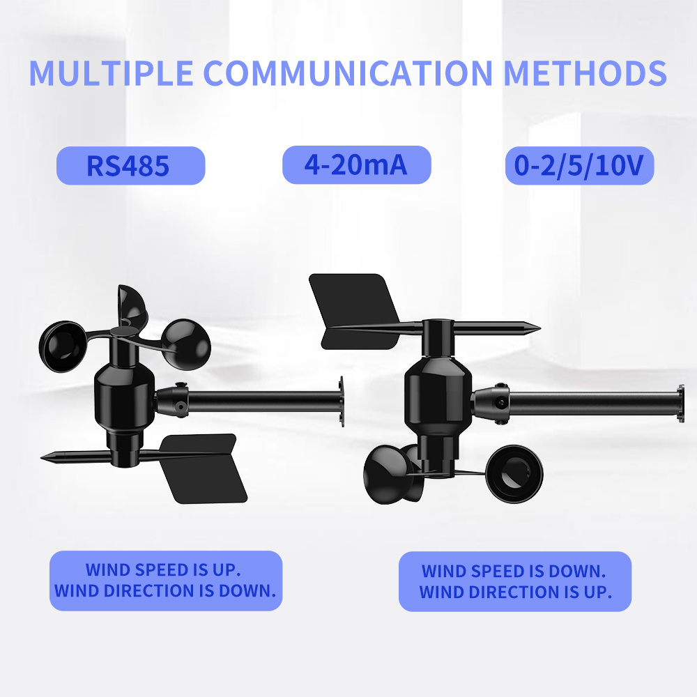 OSA Highly Accurate Smart Integrated Wind Speed And Wind Direction Monitoring Sensor Meter Gauge Device For Marine Terrestrial