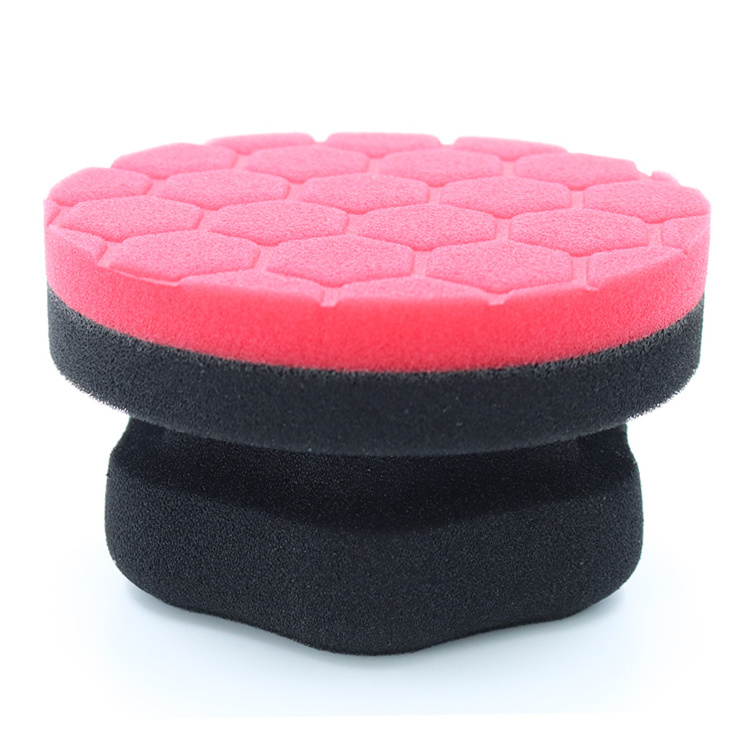 Custom Hexagonal Wax Sponge,Car Wax Sponge Tire Shine Applicator Pad,Tire Dressing Applicator