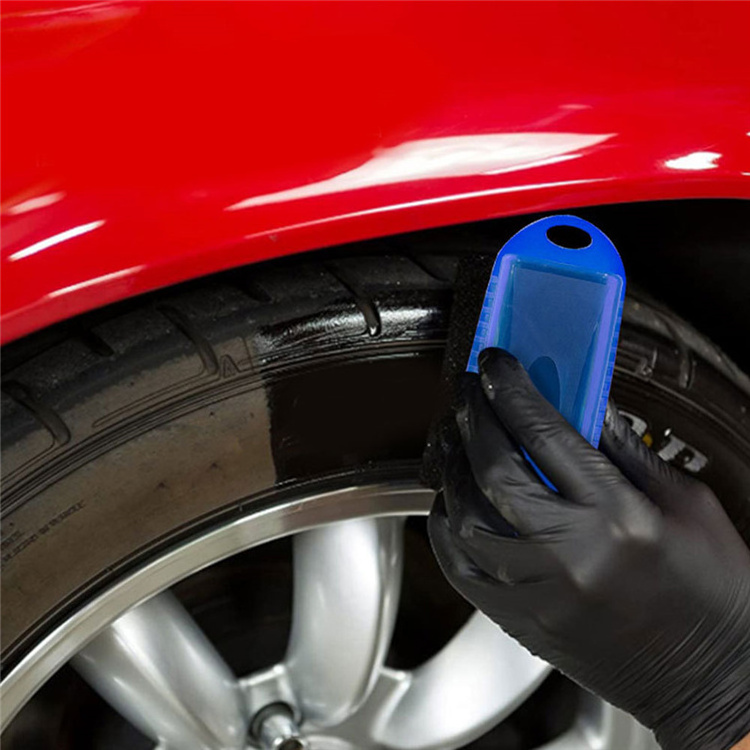 Car Wheel Polishing Waxing Sponge Brush ABS Plastics Washing Cleaning Brush Sponge Brush Car Clean Detail Accessories