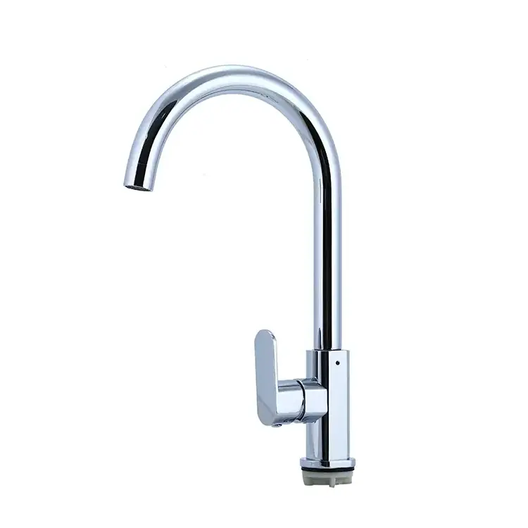 Single cold water sink taps waterfall basin kitchen faucet distributor bathroom accessories