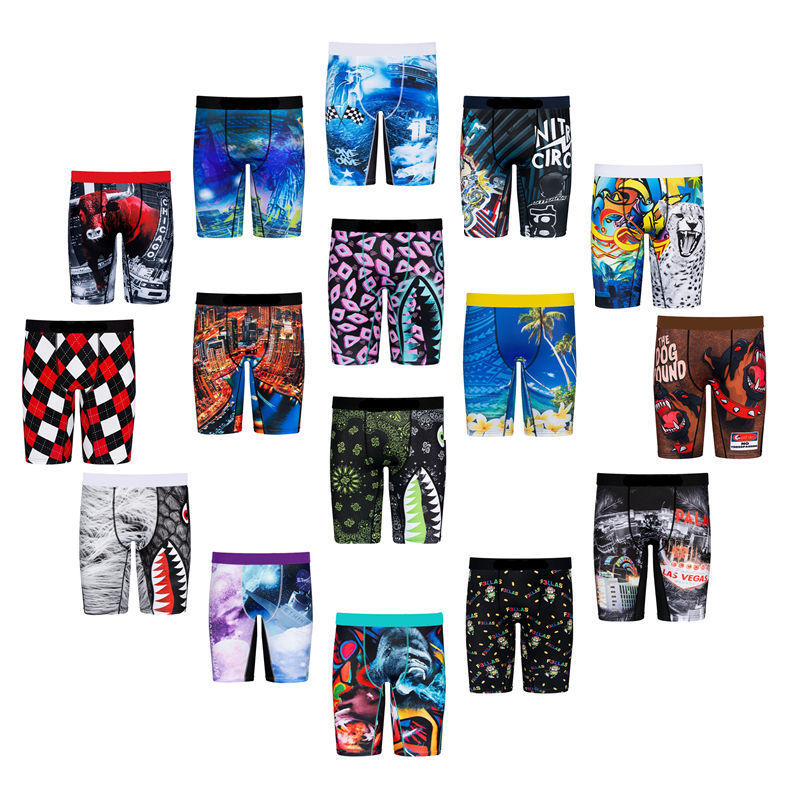 2023 New style ET Polyester oem Underwear Men's Shorts Customized Wholesale Underwear Men's Underwear