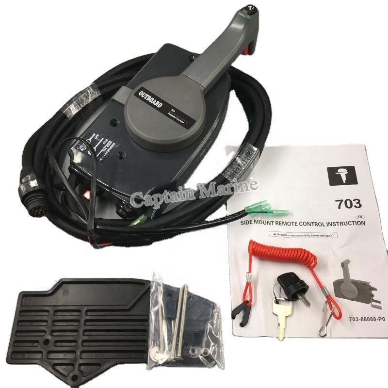 High Quality 703 Side Mount Remote Control Box for Yamaha Parsun Outboard Motors 703-48205-16-P 40-250HP