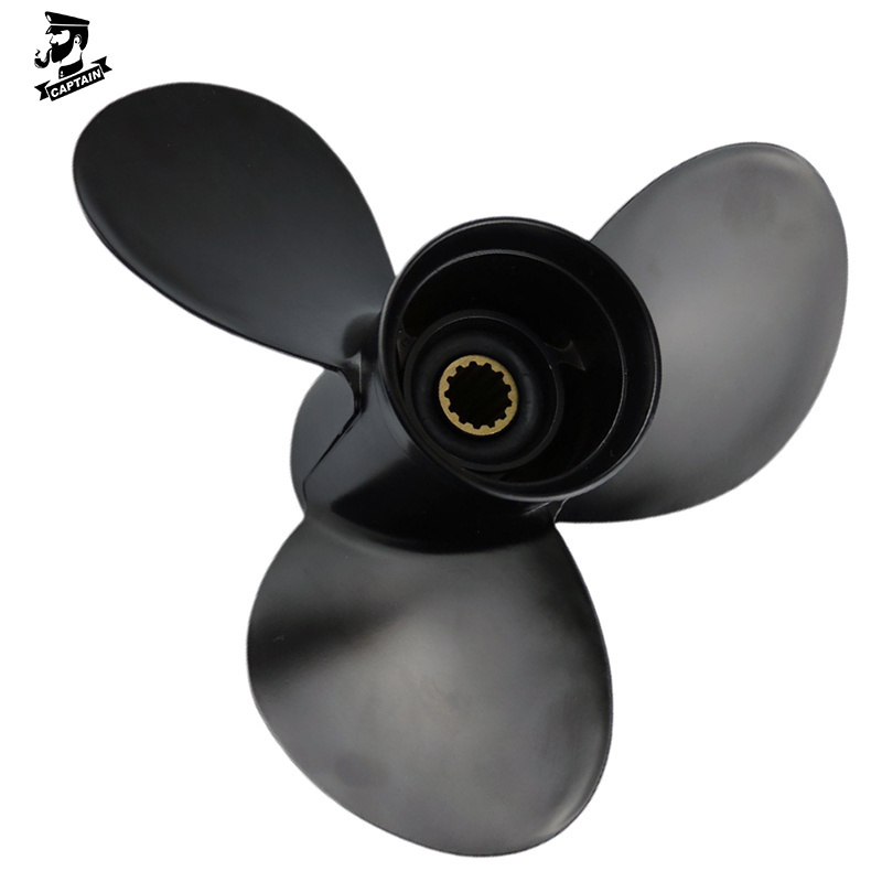 Boat Propeller 11 1/2x10 for Suzuki Outboard 35-65HP Motor Engine 13 Tooth Spline Outboard Propellers 58100-88L10-019