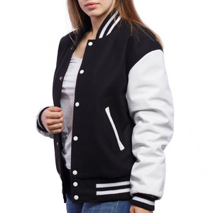 Winter Collection Adult Size Comfortable Fit Women Varsity Jacket Casual Wear Best Selling Women Varsity Jacket