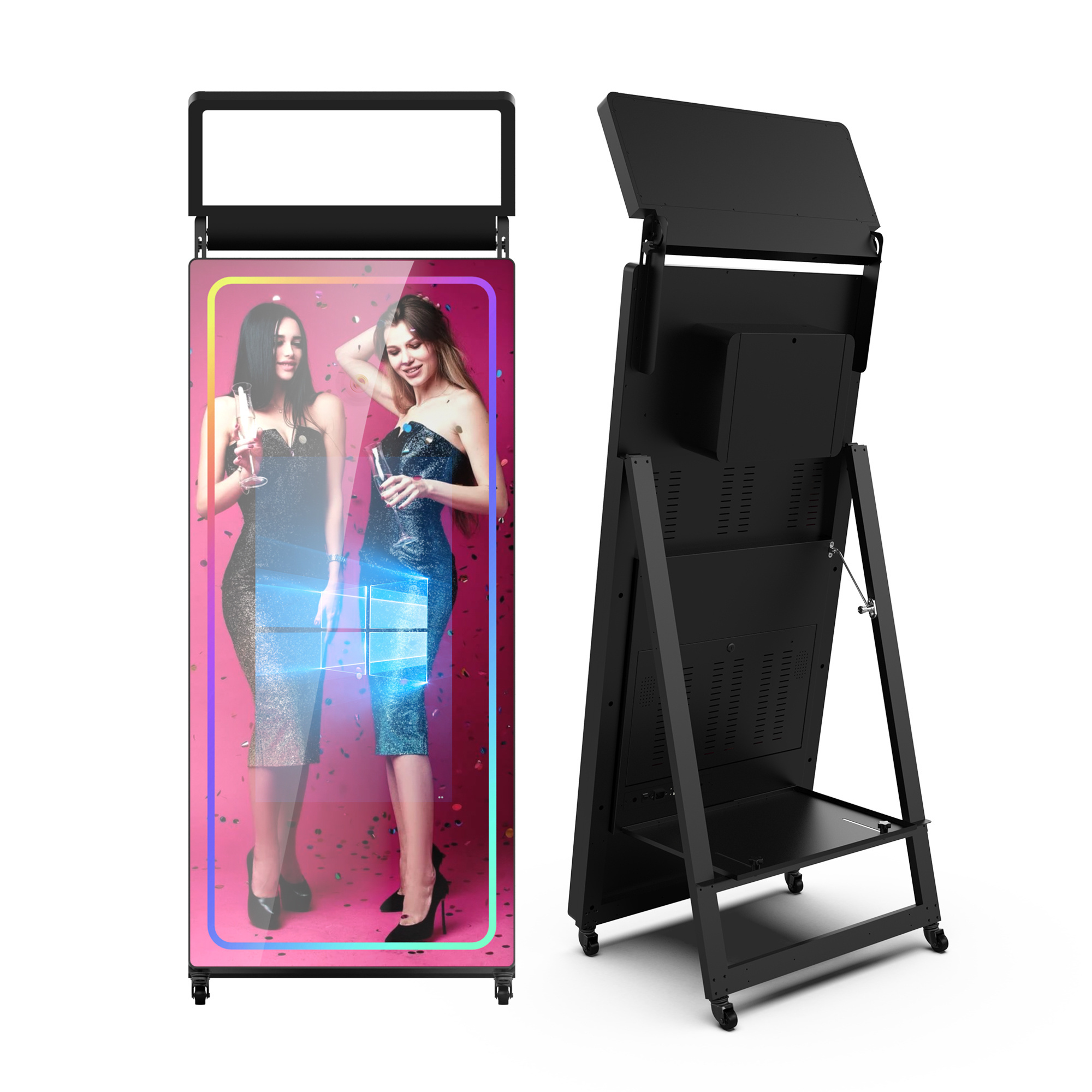 Mirror Photo Booth Picture Mirror Booth Magic Mirror Photo Booth With Camera And Printer Kiosk