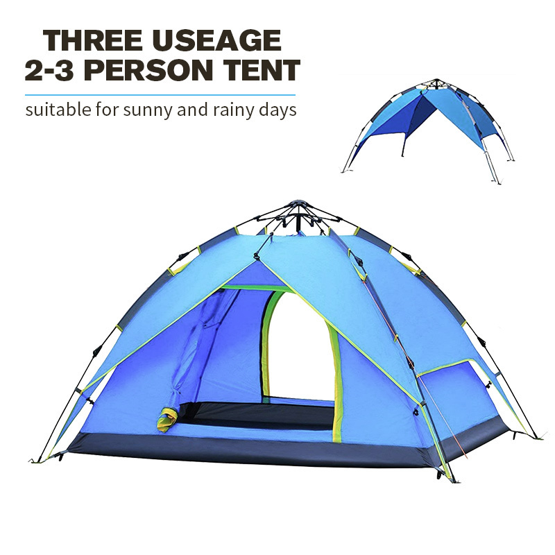 Best Selling Dependable quality inflatable dome tents camping outdoor waterproof large family double layer glamping tents