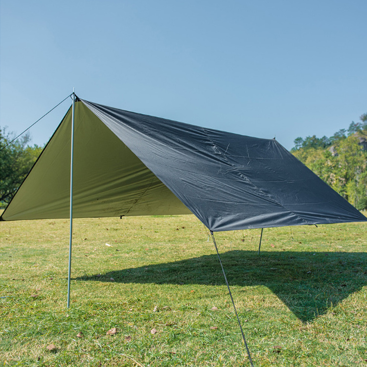 Ultralight Foldable Portable Canopy Tent for Outdoor Events Hammock Rain Fly with Carry Bag